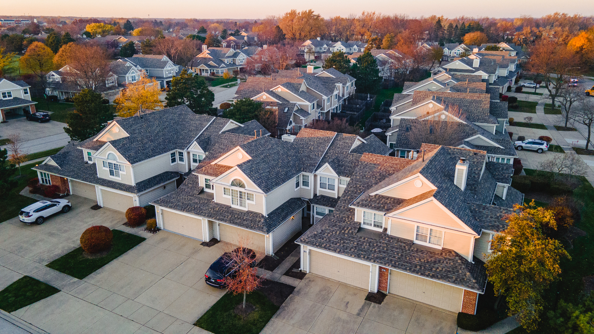 Beautiful residential roof